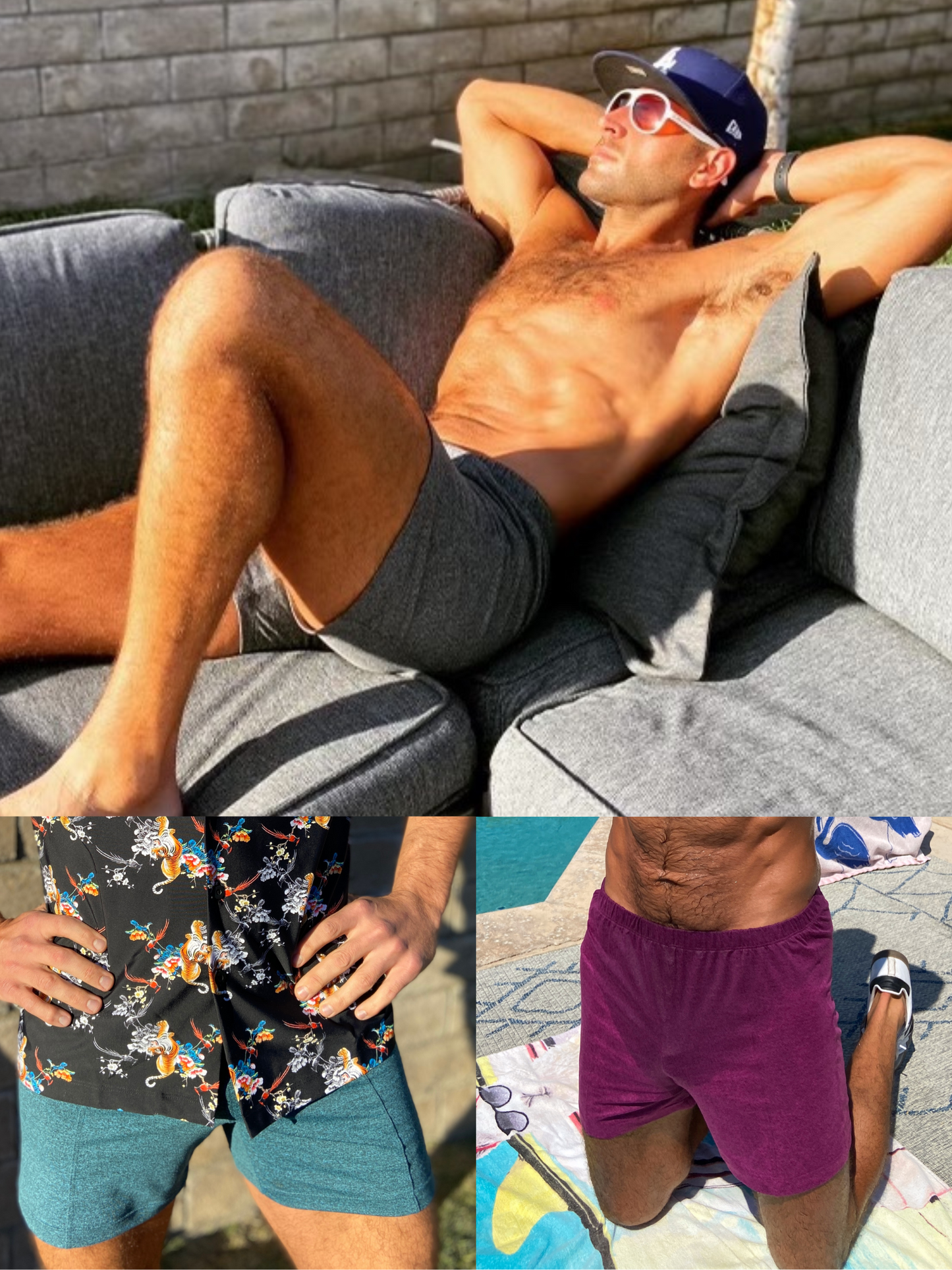 The LoungeMan 3- PACK (6", No Liner)